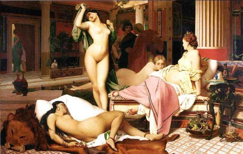 Jean-Leon Gerome Grecian Interior, Le Gynecee